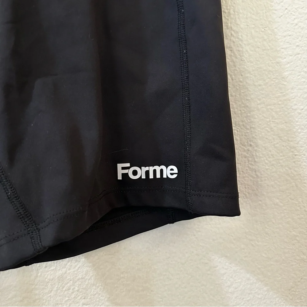 Forme Men's Black Performance Compression Shorts - Picture 7 of 10